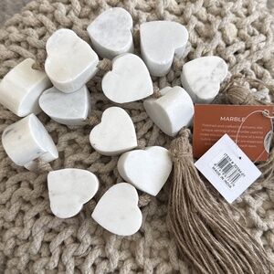 Marble Heart Tassel Garland Decor Bowl Filler